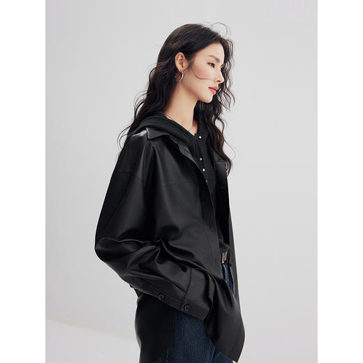 棉仓356607006-压胶皮衬衫 商品图1