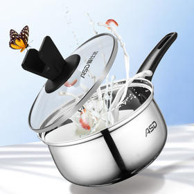 爱仕达悦厨不锈钢奶锅16cm-
NS16Q1TG