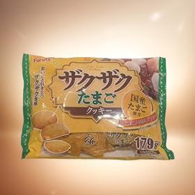 富璐达牛奶鸡蛋味脆香曲奇饼干 170g/袋