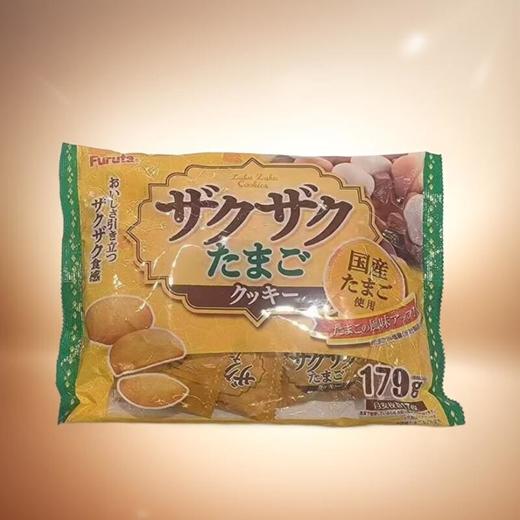 富璐达牛奶鸡蛋味脆香曲奇饼干 170g/袋 商品图0