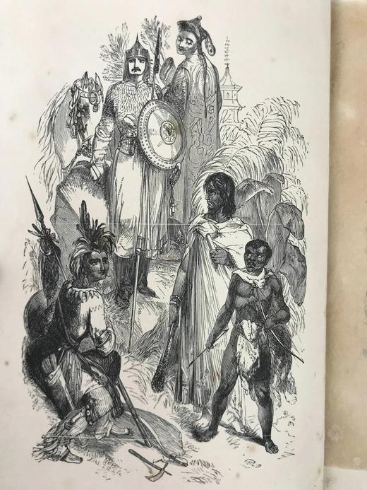 1864年 伍德自然史 480幅版画插图 全真皮精装36开 商品图2