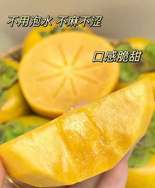 吃硬不吃软的脆柿来啦【蜜入太秋柿】吃硬不吃软的脆柿来啦❗️【蜜入太秋柿】👉皮薄肉厚，无核无籽，像苹果一样脆甜不麻不涩👏，脆甜来袭，可以生吃的脆柿，好吃不用等😋 商品图4