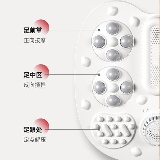 凯伦诗（CLORIS） 足浴盆 躺泡全自动按摩泡脚桶 智能恒温加热电动洗脚机 送爸妈长辈父母 送老师教师节礼物 倾斜躺泡+自动按摩+银离子除味+可拆洗F23M 商品图5