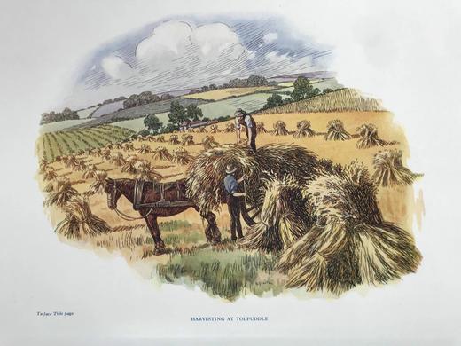 1934年 托尔普德尔烈士 约200幅插图 真皮精装大16开 商品图4