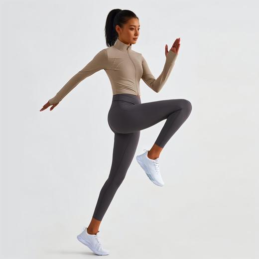 哈瓦塔短款时尚拉链运动外套H340144 商品图5