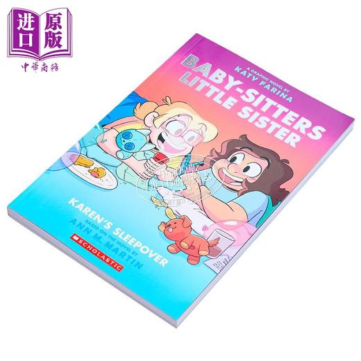 预售 【中商原版】保姆俱乐部小保姆系列8 图像小说 A Graphic Novel Baby Sitters Little Sister 8 英文原版 Ann M Martin 商品图1