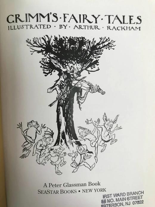 格林童话集 鬼才拉克姆经典彩色插图 精装16开 商品图3