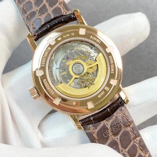 江诗丹顿 Traditionnelle 传袭系列【周月轮回，分秒轮转】4010T/O00R-B344/B740/B345！直径41mm，厚度10.7mm，轨道式分钟刻度圆以及太妃式时针和分针（XL） 商品图7