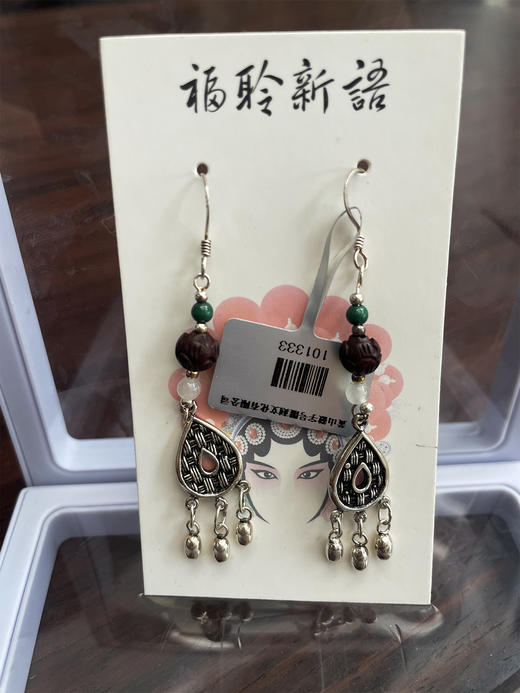 101333°原创复古银耳坠 商品图0