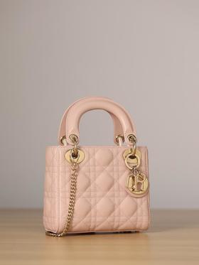 迪奥迷你LADY三格胭脂粉手提包单肩包（HH）