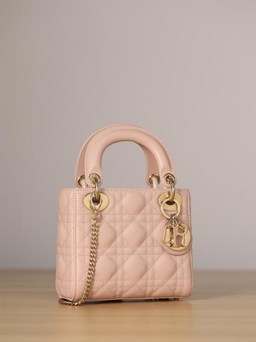 迪奥迷你LADY三格胭脂粉手提包单肩包（HH） 商品图0