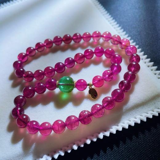 7.8mm双圈碧玺手链 商品图3