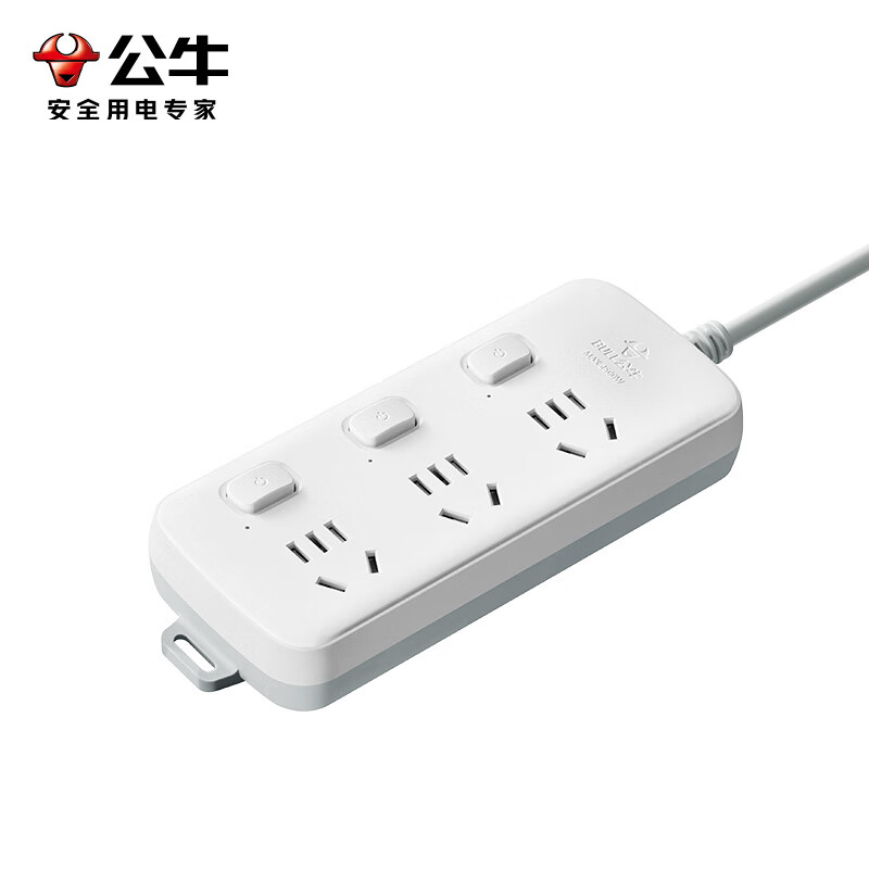 公牛排插GN-S1033(B) 1.8米(袋)