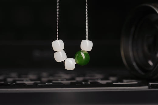 碧玉&和田玉小清新项链组合 商品图11