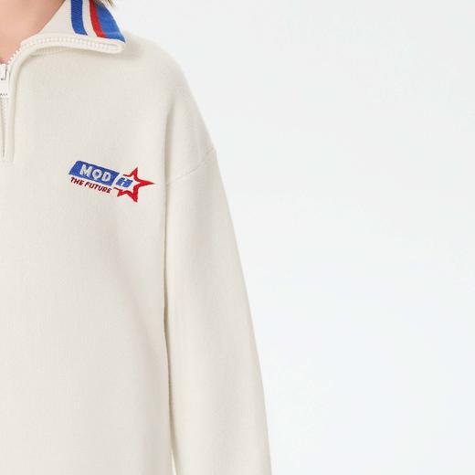 【MQD】童装男大童冬学院风休闲翻领毛衣儿童潮酷针织衫上衣 商品图2