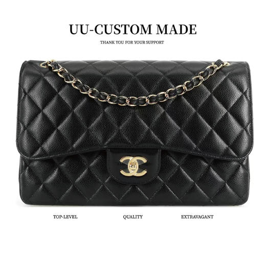 CHANEL香奈儿 CF 23s金扣菱格纹链条 Cloudy Pearly 斜挎单肩包  三个尺寸   鱼子酱牛皮/小羊皮/荔枝纹牛皮  金扣/银扣（HH） 商品图0