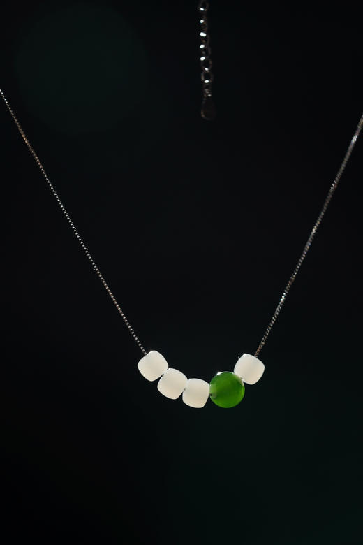 碧玉&和田玉小清新项链组合 商品图5
