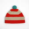 JO GORDON Stripe Pompom Hat 羊羔毛彩色条纹蓬蓬帽 毛线帽 商品缩略图3