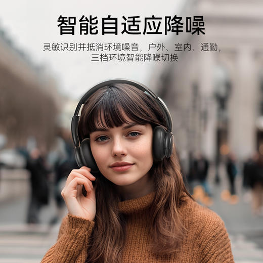 Soundcore声阔Q30头戴式耳机主动降噪无线蓝牙耳机游戏耳麦长续航新款专用 A3028 商品图2