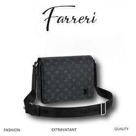 驴家M44000  单肩包 男款 黑花