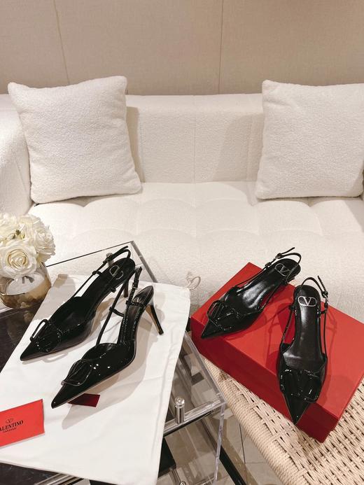 VT|23新款夏漆皮镂空高跟鞋|（HC） 商品图1