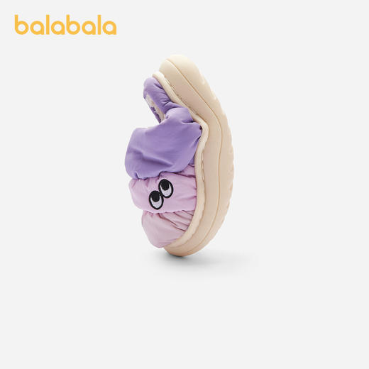 巴拉巴拉儿童棉拖鞋男童女童加绒厚棉鞋秋冬新款家居鞋子防滑 商品图2