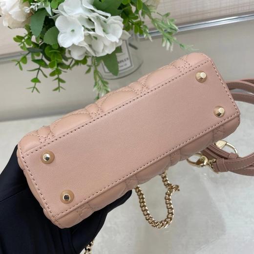 迪家|戴妃3格 豆沙粉羊皮|W（HH） 商品图11