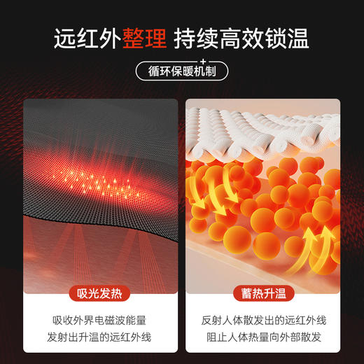 十如仕针织圆领远红外摇粒绒保暖卫衣-LS02-06 商品图2