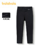 巴拉巴拉儿童打底裤加绒保暖女童修身鲨鱼裤秋冬裤子简约百搭长裤 商品缩略图0
