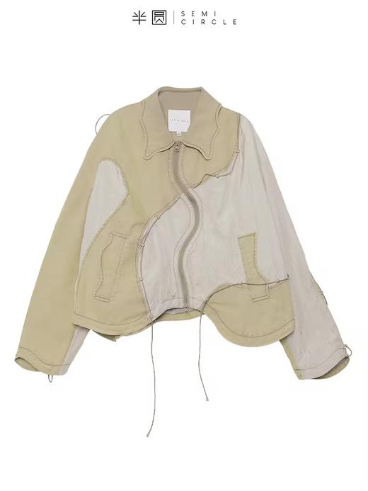 半圆/D23101019/长袖休闲小众夹克 商品图3