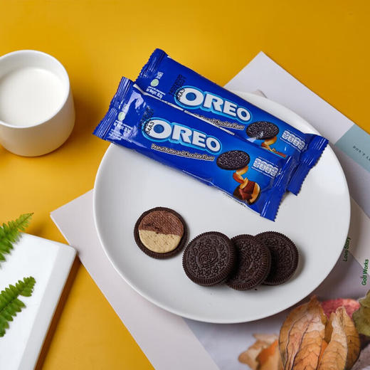 印尼奥利奥黑白巧克力味夹心饼干248.4g（AA） 商品图1