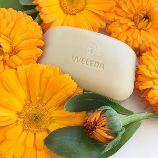 【宁波】WELEDA维蕾德 有机金盏花婴儿洗浴香皂100g  婴儿肌 商品图3