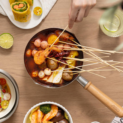 爱仕达不锈钢雪平锅18cm-NS18D1WG 商品图4