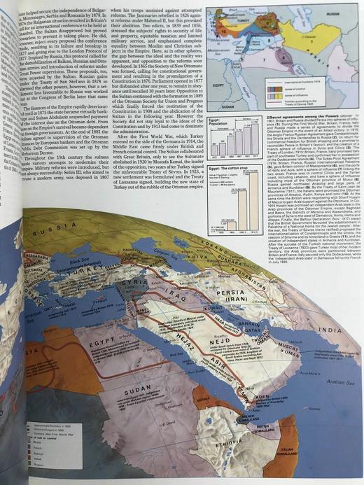 泰晤士世界史地图集（1993） 数百幅地图与插图 精装8开 商品图13