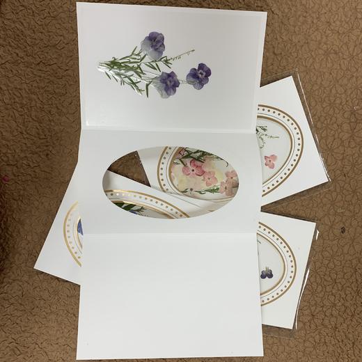 押花贺卡（和花束一起配送） 商品图4