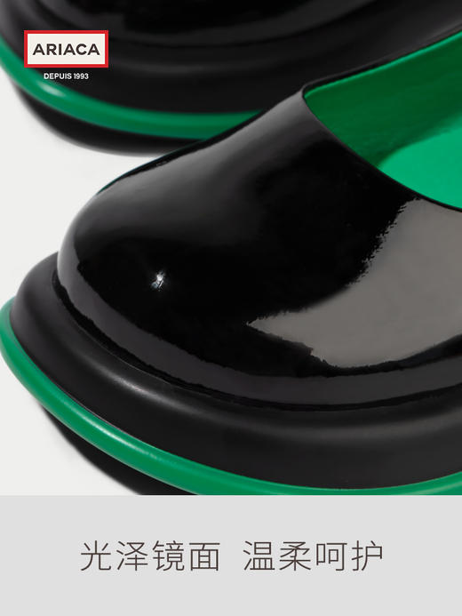 ARIACA女童公主鞋黑色皮鞋2024春秋小女孩单鞋中大童软底儿童鞋子 商品图3