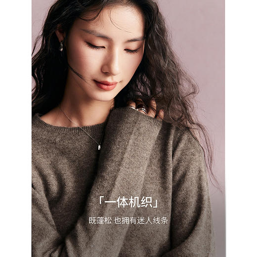 棉仓356605006-天丝羊绒一体成型毛衣 商品图3
