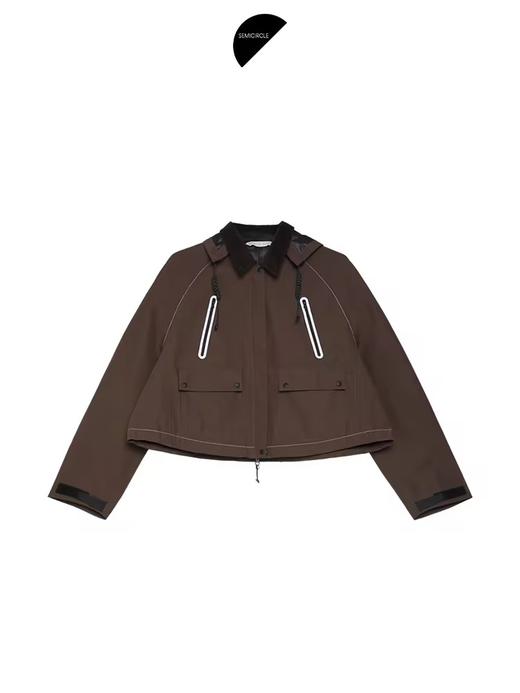 半圆/D24302408/工装短箱夹克 商品图3