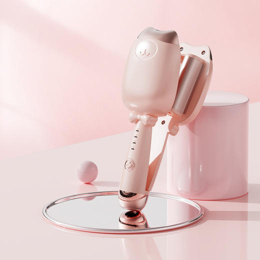 【手握萌系蛋卷棒！拿捏法式慵懒大卷】蛋蛋卷烫发负离子不伤发32mm猫爪烫发棒女生大波浪卷夹板卷发神器，新手小白也能轻松做出蓬松水波纹蛋卷头。ry 商品图3