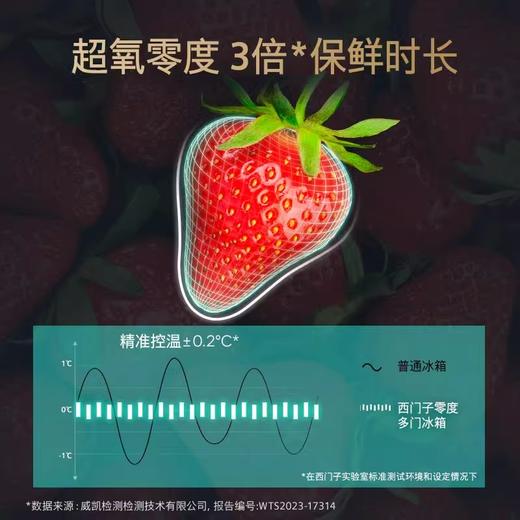 【国补15%】西门子526L多门超薄零嵌家用电冰箱超氧一级能效KF82AA657C湖韵蓝【新品首发】 商品图2