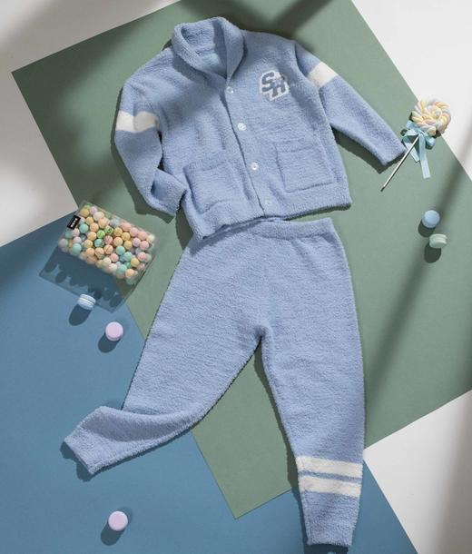 【半边绒】SCHIESSER德国舒雅秋冬新品半边绒男童家居暖融融套装3B/23373H 商品图2