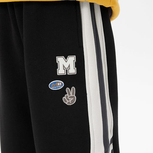 【MQD】童装男童冬季新款加绒针织裤中大儿童保暖舒适运动裤卫裤潮 商品图2