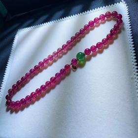 7.8mm双圈碧玺手链