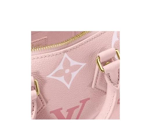 驴家 Speedy20 夏日限定老花渐变Logo印花 可调节可拆卸肩带 单肩斜挎手提包 常规 女款 草莓冰淇淋（CB） 商品图3