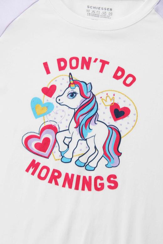 【彩虹独角兽】SCHIESSER德国舒雅女童莫代尔家居套装3F/23643H 商品图3