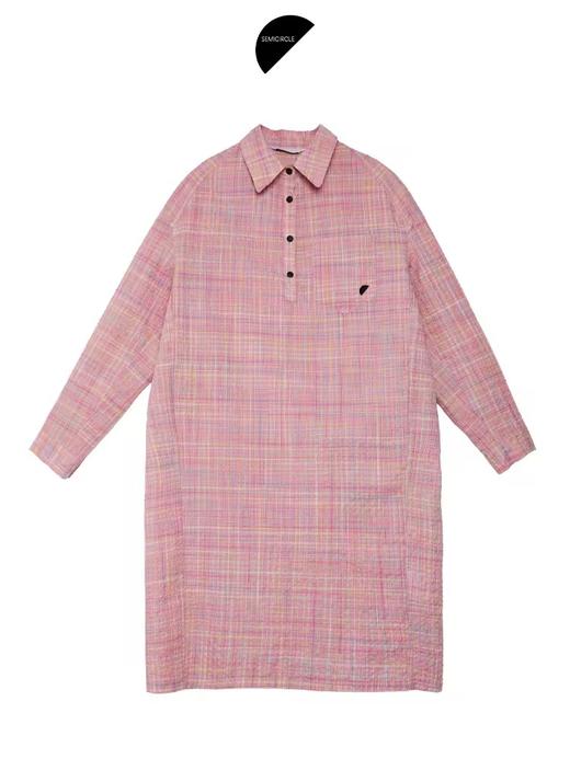 半圆/D24407625/轻运动户外衬衫连衣裙 商品图3