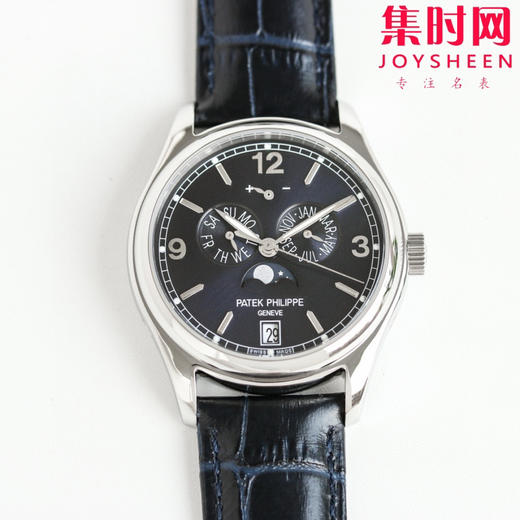 百达翡丽PP 复杂功能时计5146/5147系列 多功能男士腕表 表盘直径39mm 商品图0