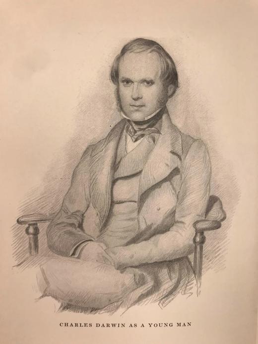 1933年 达尔文《比格尔号航海日记》 4页插图与地图 漆布精装18开 商品图2