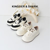 经典鲨2024年秋季款韩版时尚拼色舒适平底休闲小白鞋板鞋女KW213-D37071 商品缩略图0