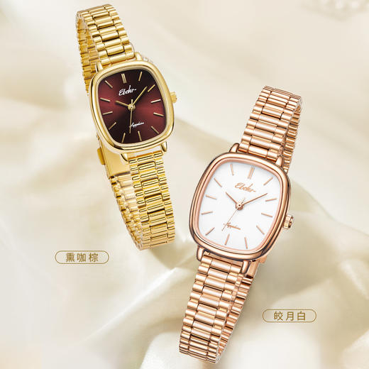 依波表/EBOHR【2024新款】复古小金表时尚轻奢5165 商品图7
